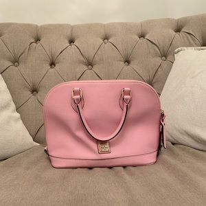 Dooney and Bourke light pink handbag